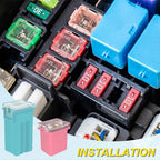 Car Fuse 36pcs Fuses High/Low Profile Wide Range for Car