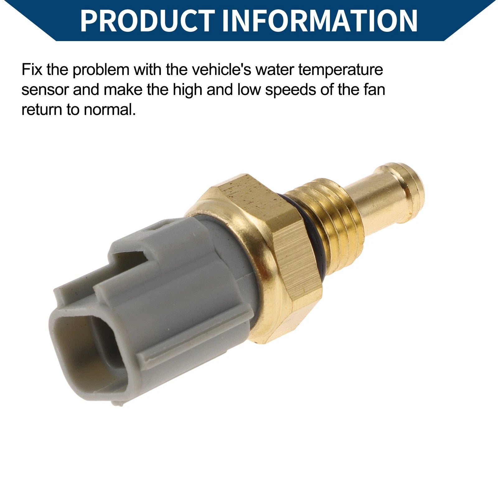 Engine Coolant Temperature Sensor No.F67Z12A648AA for Ford Edge (2015–2021)