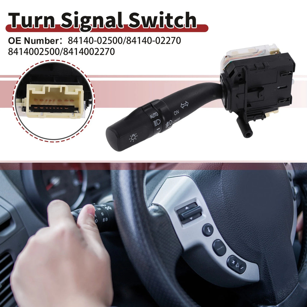Turn Signal Switch for Toyota Camry (2001–2006) 84140-02500, 84140-02270