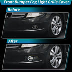 Fog Light Grill for Mercedes Benz C230 C250 C300 C350 (2008–2015) A2048850253 A2048850353