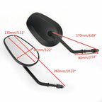 Rear View Mirrors for Harley Touring, Road King, Sportster XL883, XL1200, Dyna, Softail (T9)