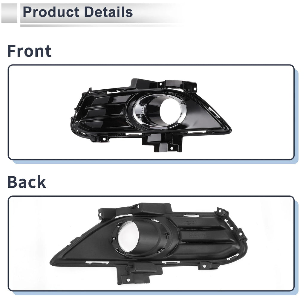 1 Pc Fog Light Grill for Ford Fusion (2013–2016) No.DS7319953TAW