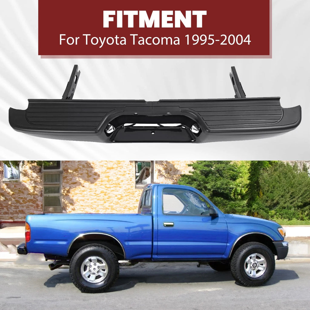 Complete Rear Steel Step Bumper for Toyota Tacoma (1995–2004)