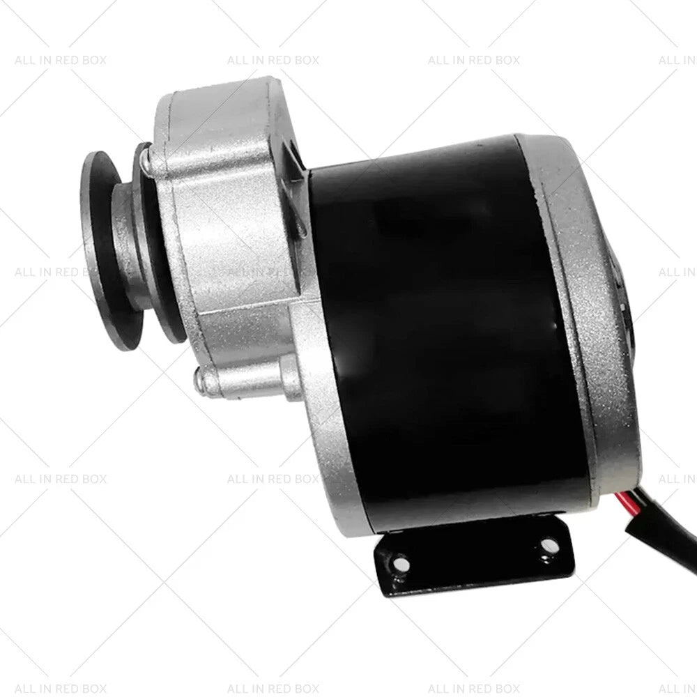 Geared Motor Belt Pulley 12V 250W Low Noise High Torque Universal