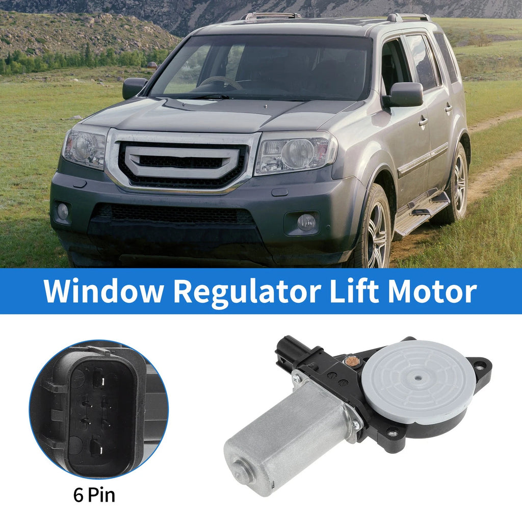 Power Window Regulator Lift Motor for Honda Pilot (2009–2015) No.742972/72210SZAA01