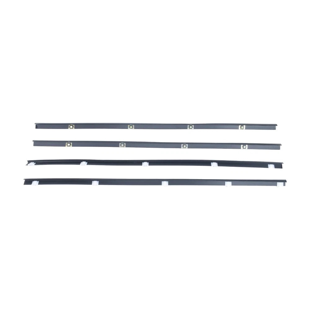 Set of 4 Window Weatherstrip Seal Belt Moulding for Toyota 4Runner (1984–1989) 68160-89115