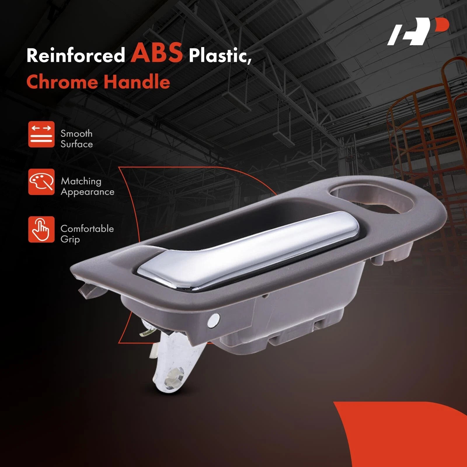 Front Left Plastic Interior Door Handle for Honda Civic (2001-2005)