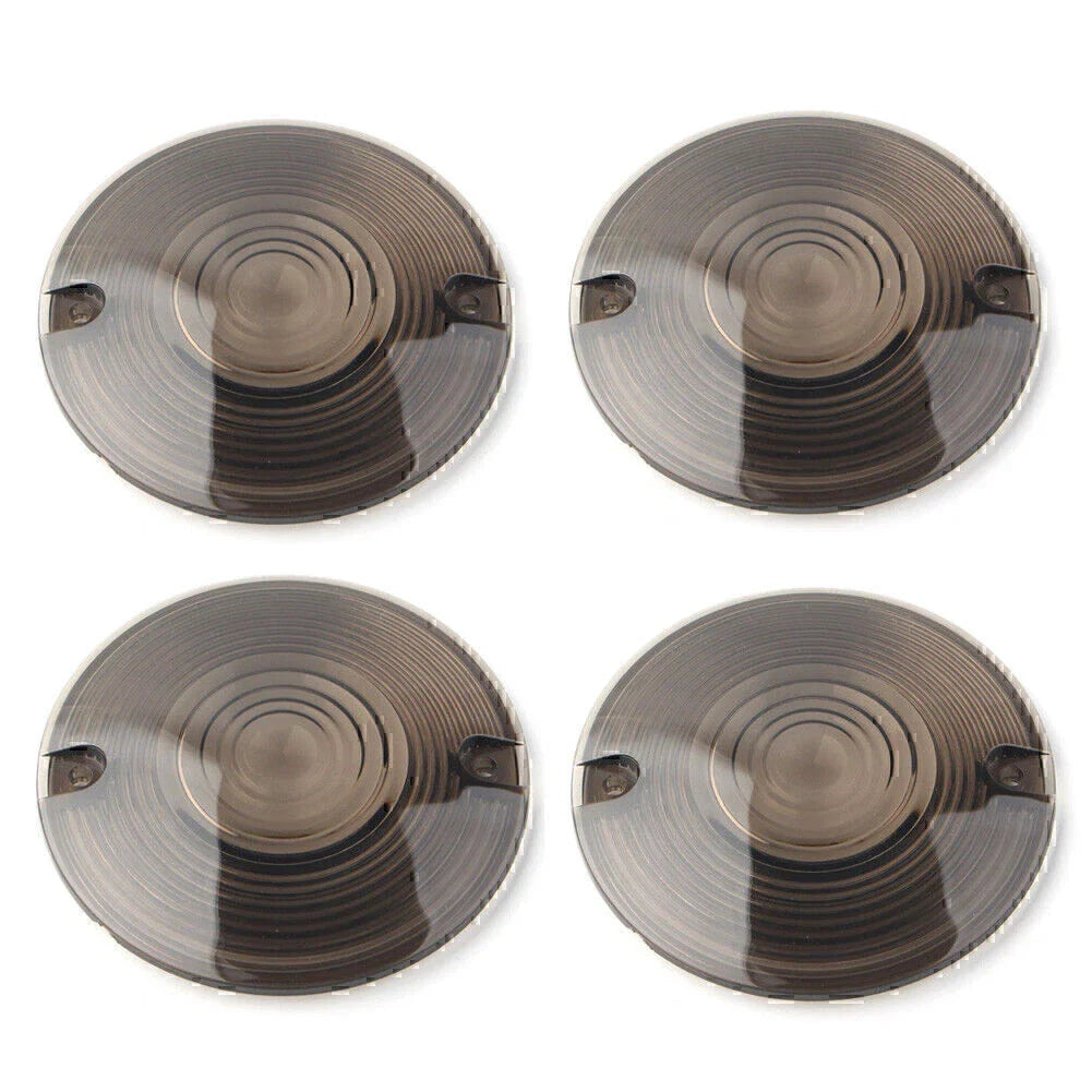 Smoke Turn Signal Lens Cover for Harley Electra Glide, Road King