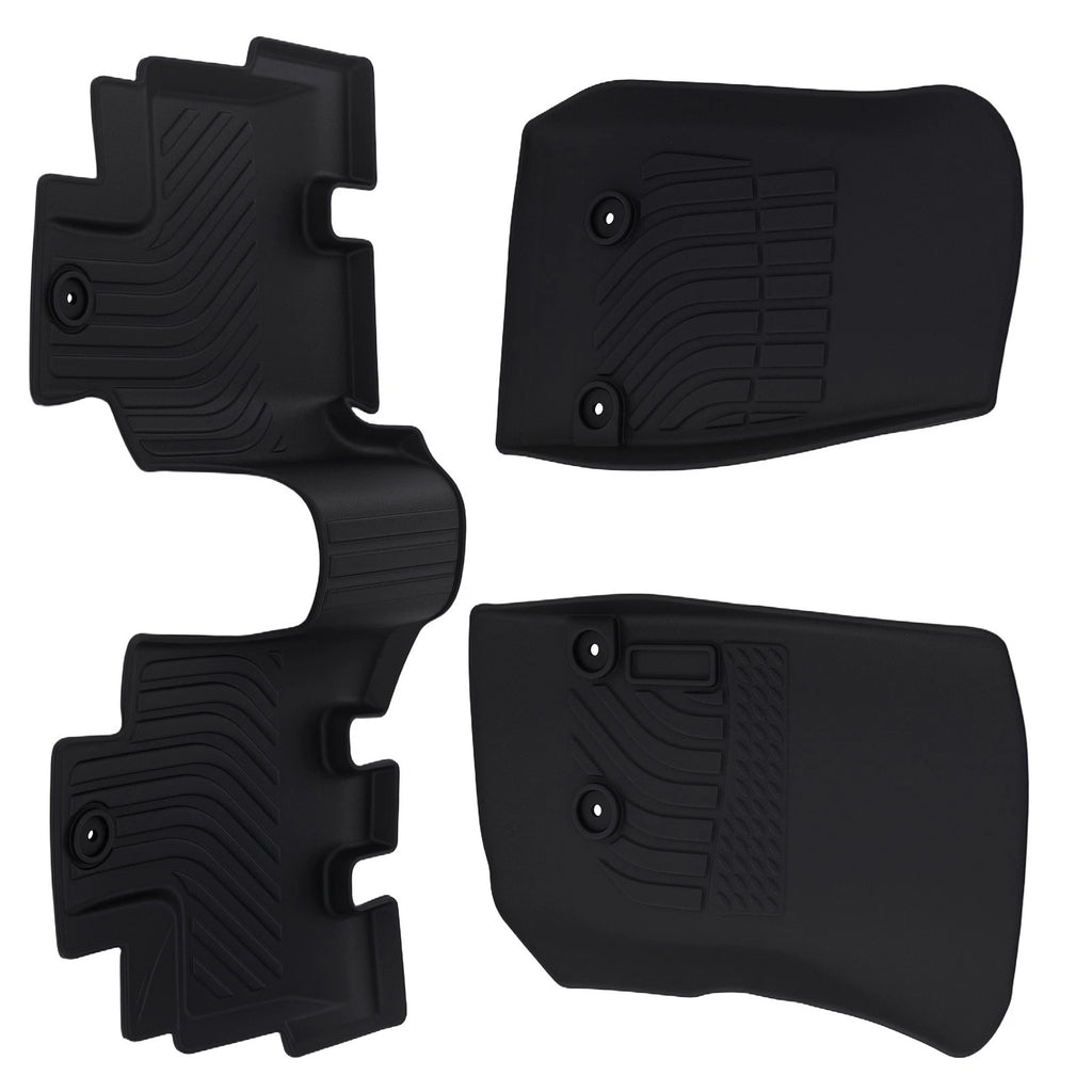 All Weather Floor Mats for Jeep Wrangler JK Unlimited 4-Door (2014–2018)