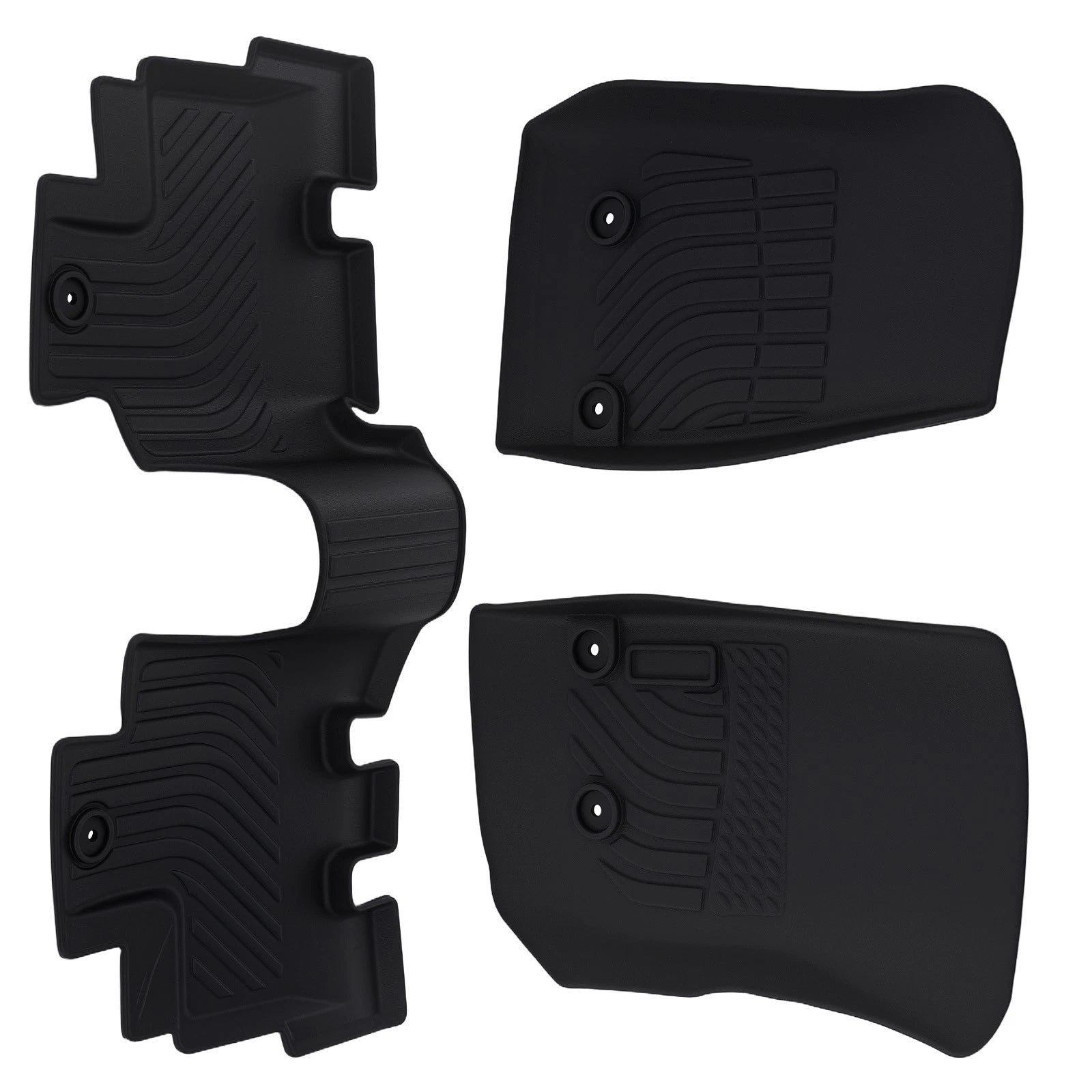 All Weather Floor Mats for Jeep Wrangler JK Unlimited 4-Door (2014–2018)