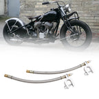 2X Dual Wheel Valve Stem Extension for Various Vehicles (Stainless Steel)