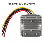 Waterproof DC 12V to 24V 10A Power Booster Voltage Converter Module