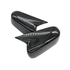 Carbon Fiber Black Side Mirror Covers for Honda Accord (2003-2007)