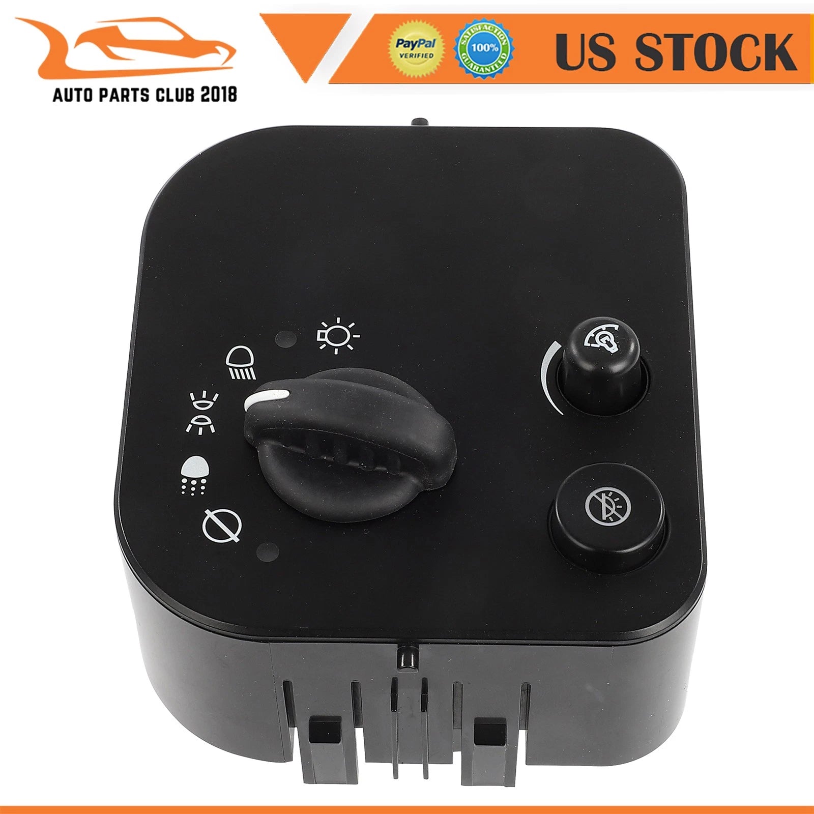 Headlight Switch for Chevy Trailblazer, Express 1500, GMC Savana 1500, 2500 (2002-2009)