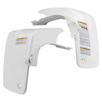 Front Fender Set for Yamaha Blaster YFS200 (1988–2006) White Plastic