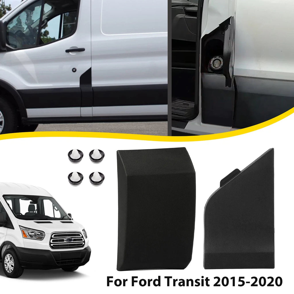 Fuel Door Gas Cap Hatch Cover Trim for Ford Transit 150 250 350 (2015–2020)