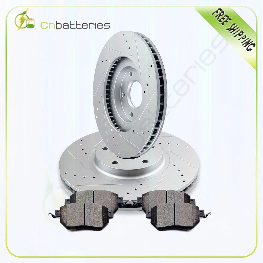 Front Brake Rotors & Ceramic Pads for Nissan Murano Maxima (2004–2012)