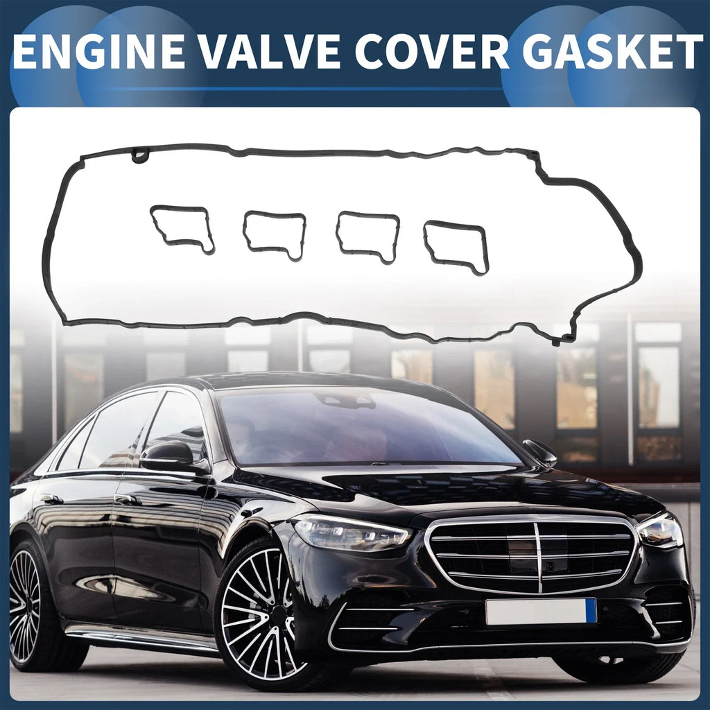 Valve Cover Gasket for Mercedes-Benz C180 1.8L L4 GAS DOHC (2007-2014)