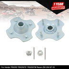 2 Rear Axle Wheel Hub Nuts for Honda TRX250 Recon 250 (1997â2019)