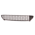 Replacement Gray Matte Plastic Front Bumper Cover Grille for compatible vehicle