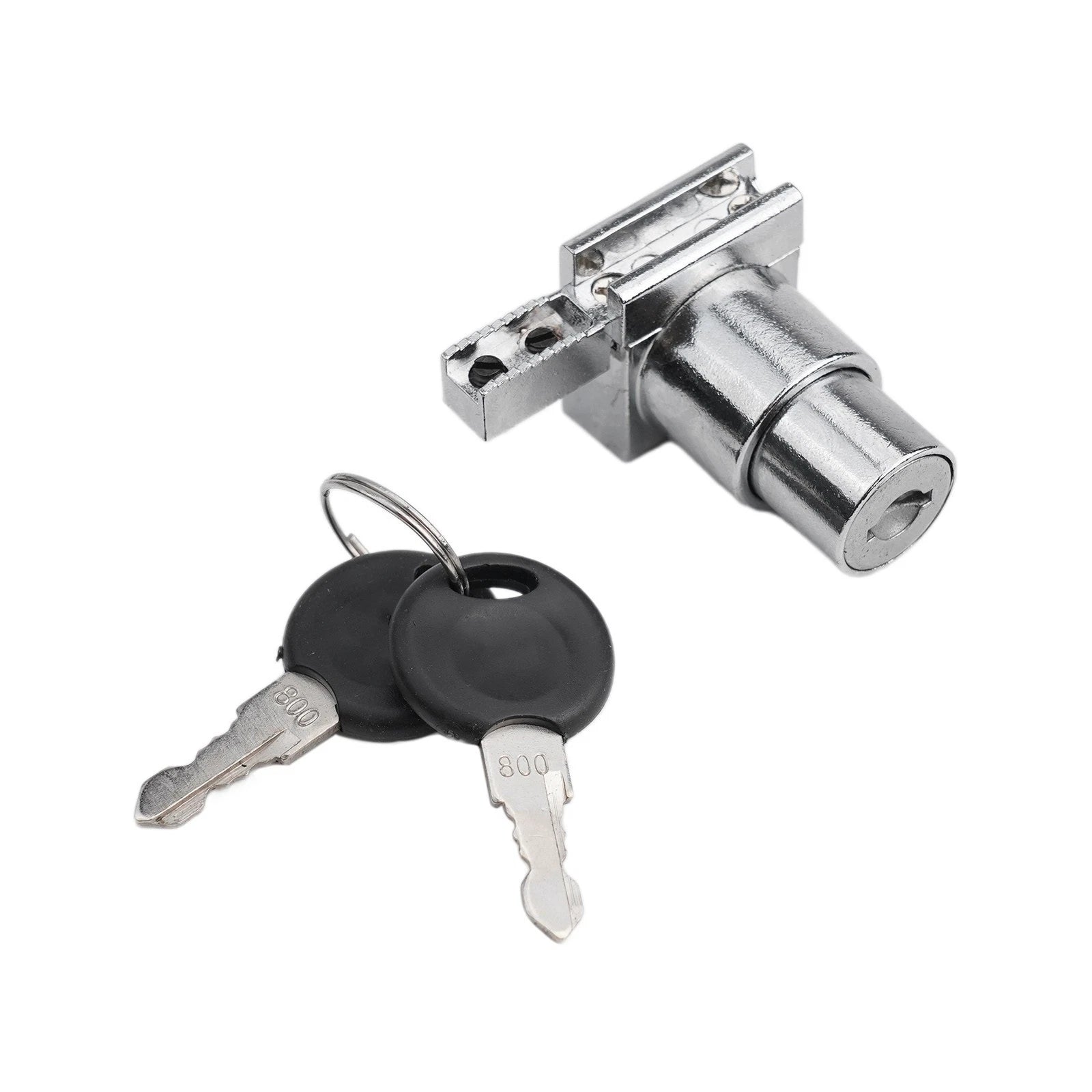 Sliding Door Lock with Keys for Glass Doors (Zinc Alloy)