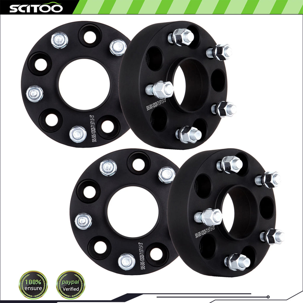 4X 1.5" Hubcentric Wheel Spacers for Jeep Grand Cherokee WJ WK (1994–2010)