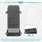 Right Driver Side Power Window Switch for Honda CR-V (2007-2010)