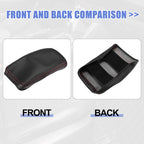 Center Console Cover Pad for Audi A4 B9 (2017–2020) Red Stitches