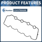 Valve Cover Gasket No.12341PWA000 for Honda Civic VIII Hatchback (2006–2011)