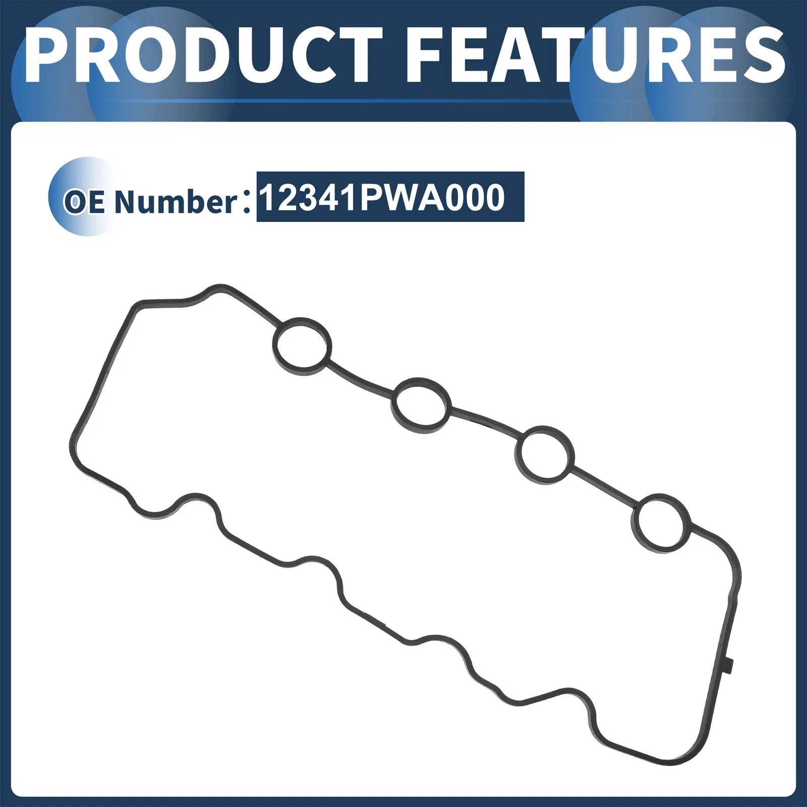 Valve Cover Gasket No.12341PWA000 for Honda Civic VIII Hatchback (2006–2011)