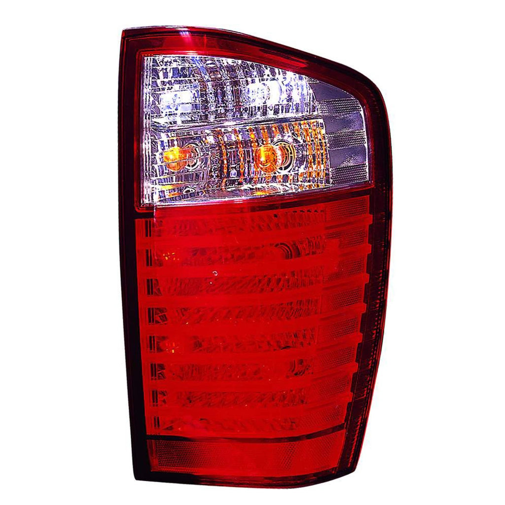 Replacement Passenger Side Tail Light Assembly w/Clear Upper Lens