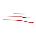 Dashboard Panel Cover Trim Strips Red for Kia Stinger (2018-2023)