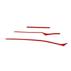 Dashboard Panel Cover Trim Strips Red for Kia Stinger (2018-2023)
