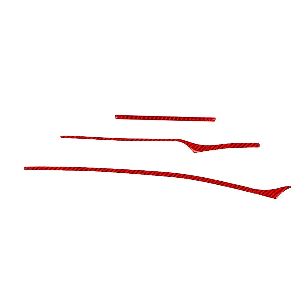 Dashboard Panel Cover Trim Strips Red for Kia Stinger (2018-2023)