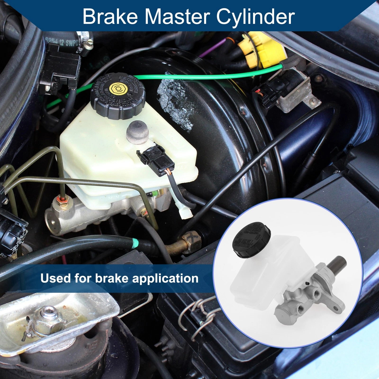 Brake Master Cylinder with Reservoir No. 5110065JA0 for Suzuki Grand Vitara (2009–2015)