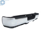 Rear Step Bumper Assembly for RAM 2500 3500 (2019–2024) Chrome Steel