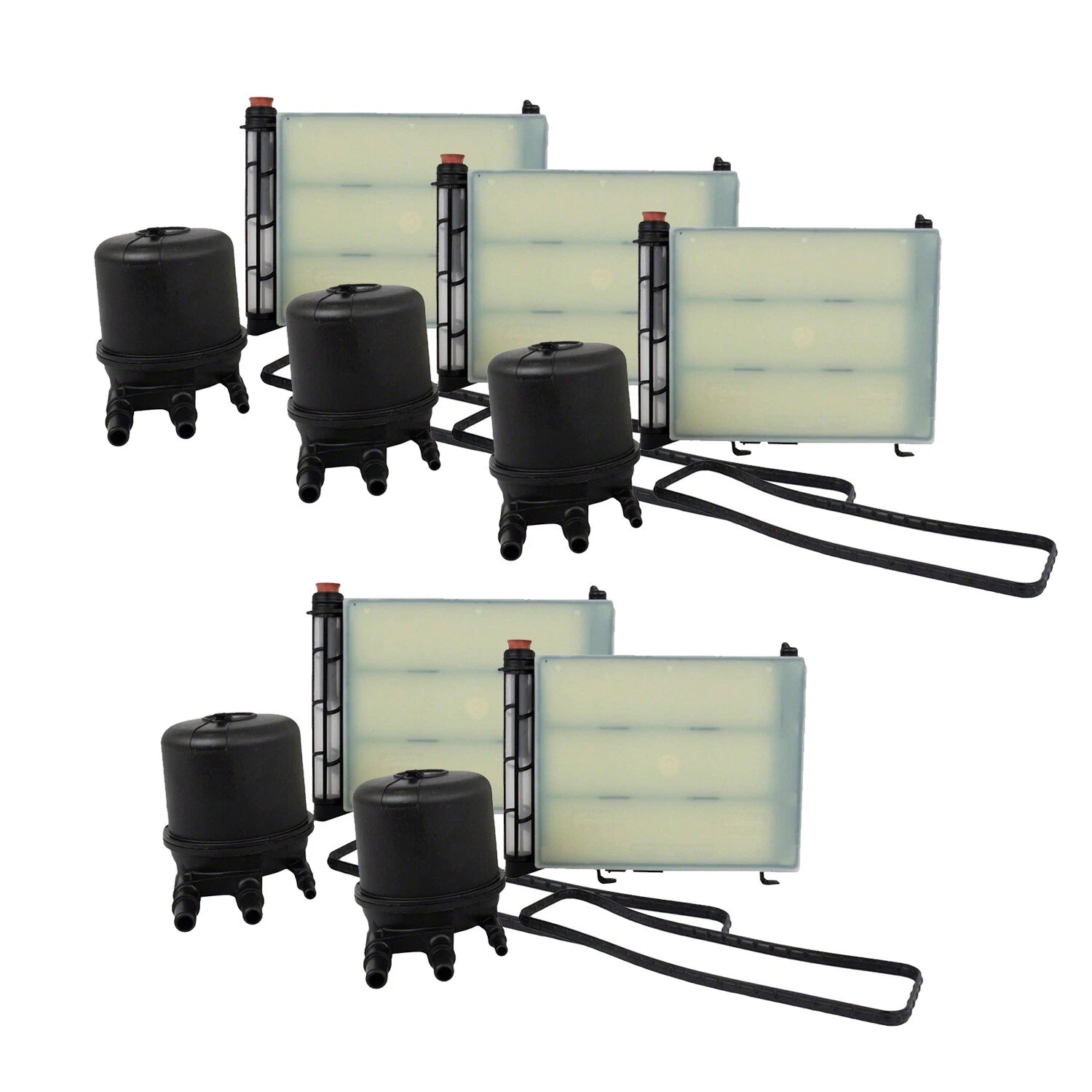 Set of 5 Fuel Filters for Ford F-250 F-350 Super Duty 6.7 V8 (2020–2022)