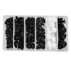 100Pcs Body Push Retainer Pins for Bumper Door Trim Panel Fasteners