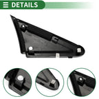 Front Left Side Door Pillar Window Trim for Honda Civic (2012-2015)