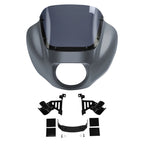 Fairings Windshield Bracket for Harley Softail FXLR FXBB FXST (2018–2023) Gunship Gray