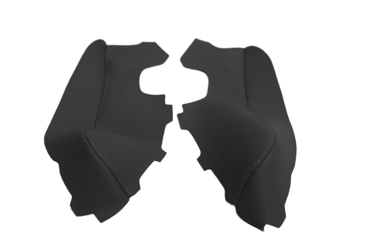 Front Door Armrest Cover for Nissan Altima (2007–2012) Gray Synthetic Leather