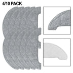 Set of 4 Microfiber Mop Pads for Liectroux Lilin X6 (2018–2023)