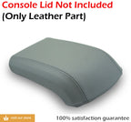 Center Console Armrest Cover for Ford Escape (2013–2016) Gray Leather