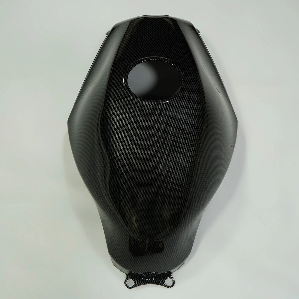 Carbon Fiber Fuel Gas Tank Cover for Kawasaki Ninja 250R (2008–2012)