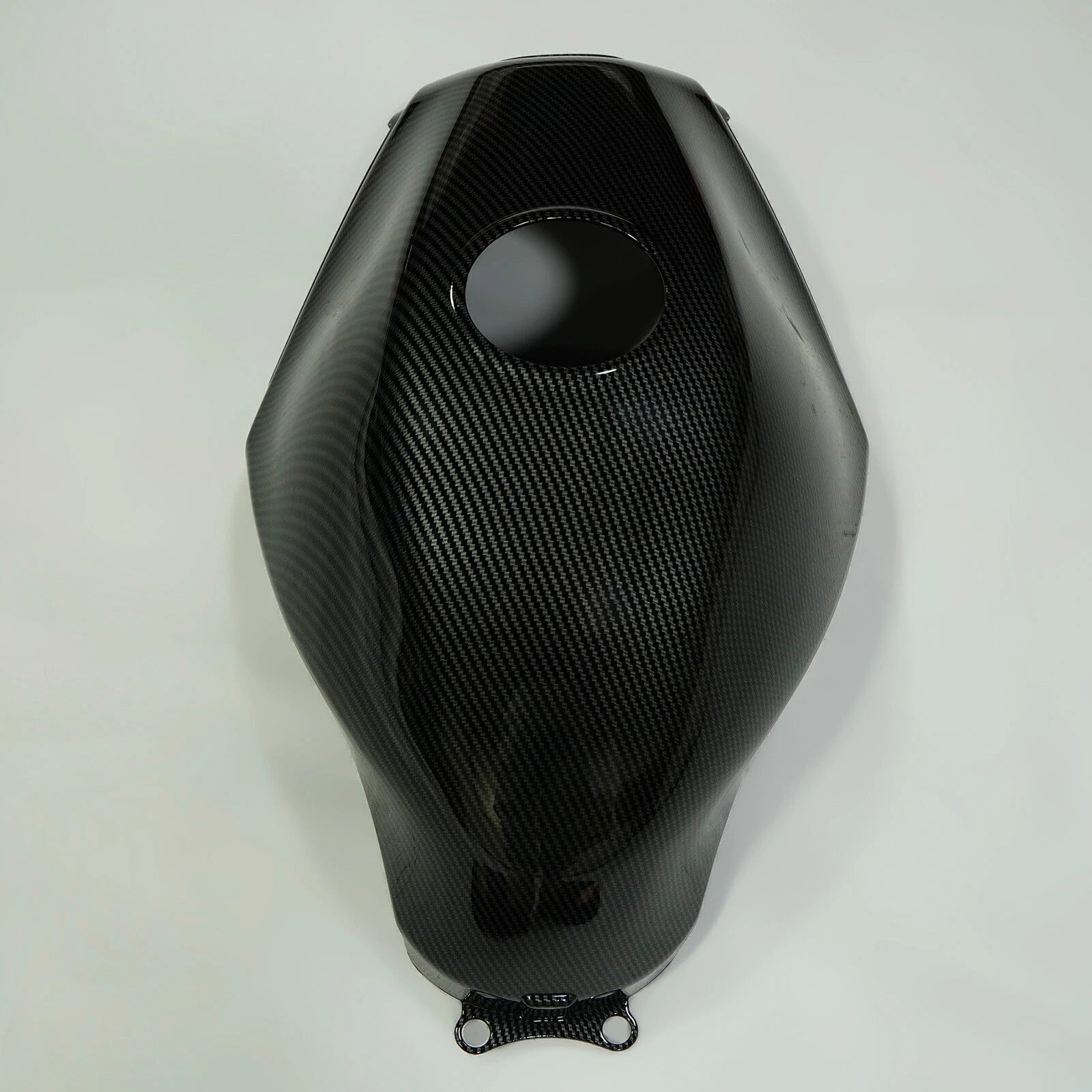 Carbon Fiber Fuel Gas Tank Cover for Kawasaki Ninja 250R (2008–2012)