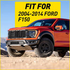 Chrome Pillar Post Door Window Trim for Ford F150 Super Cab (2004–2014)