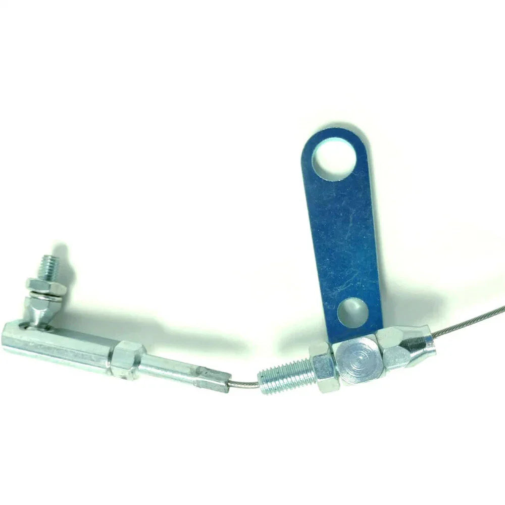 24" Throttle Cable Kit w/ Mounting Bracket for Chevy V8 Hot Rod