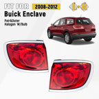 Halogen Tail Lights for Buick Enclave (2008–2012) Left+Right Pair