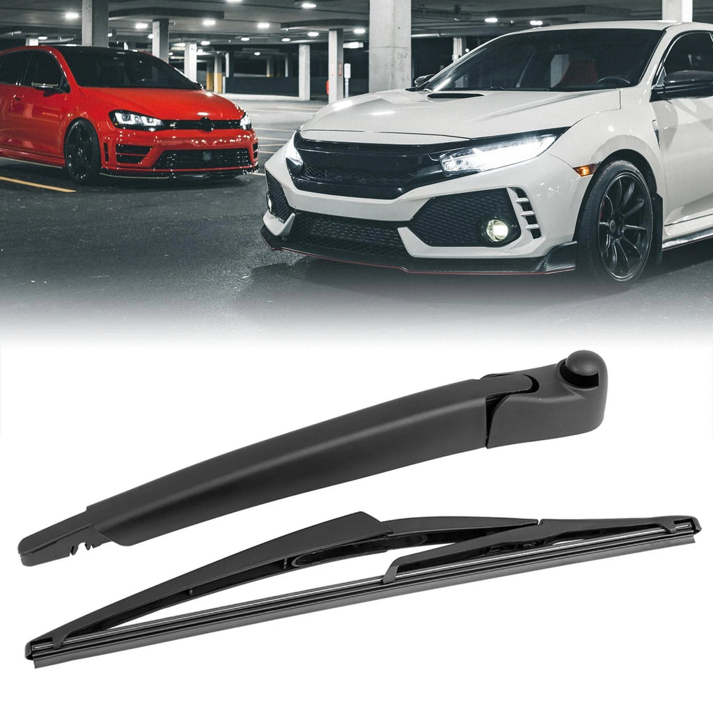 Set of 2 Rear Windshield Wiper Blade Arms for Honda Civic Hatchback (2001–2005)