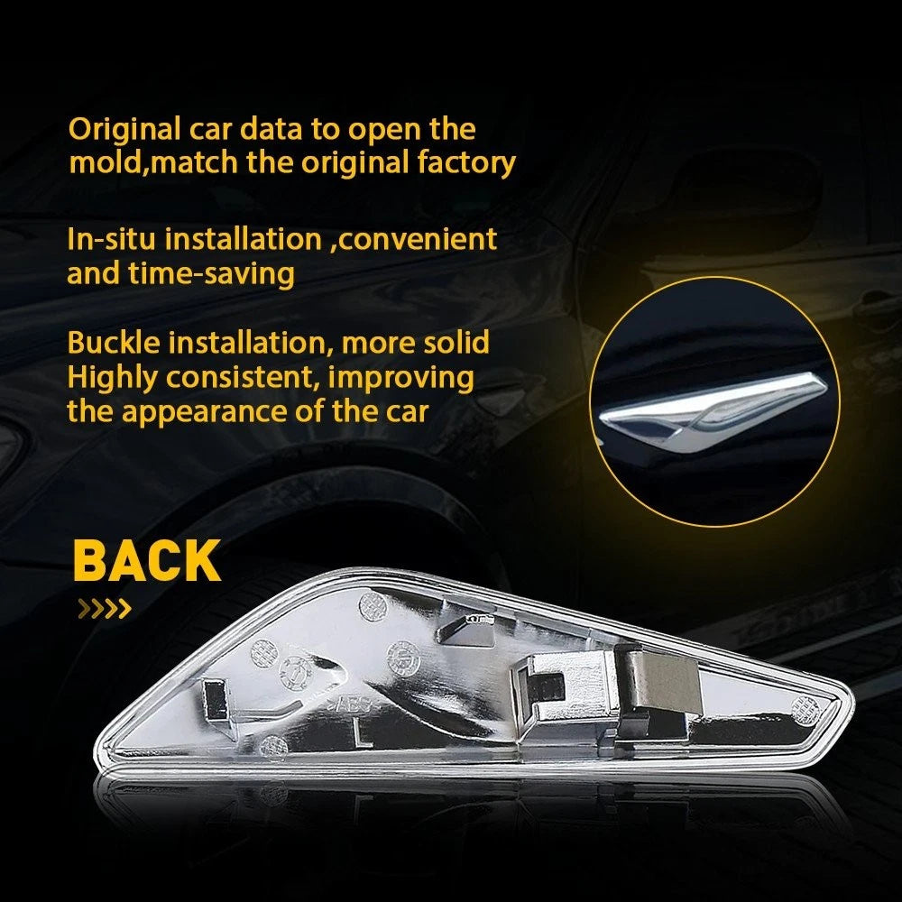 Front Chrome Left Fender Side Trim Finisher for BMW X4 F26 (2015–2017)
